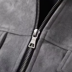 Viranluxe Suede Modern Cargo Jacket