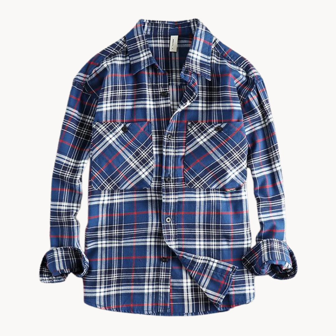 Viranluxe Modern Plaid Shirt