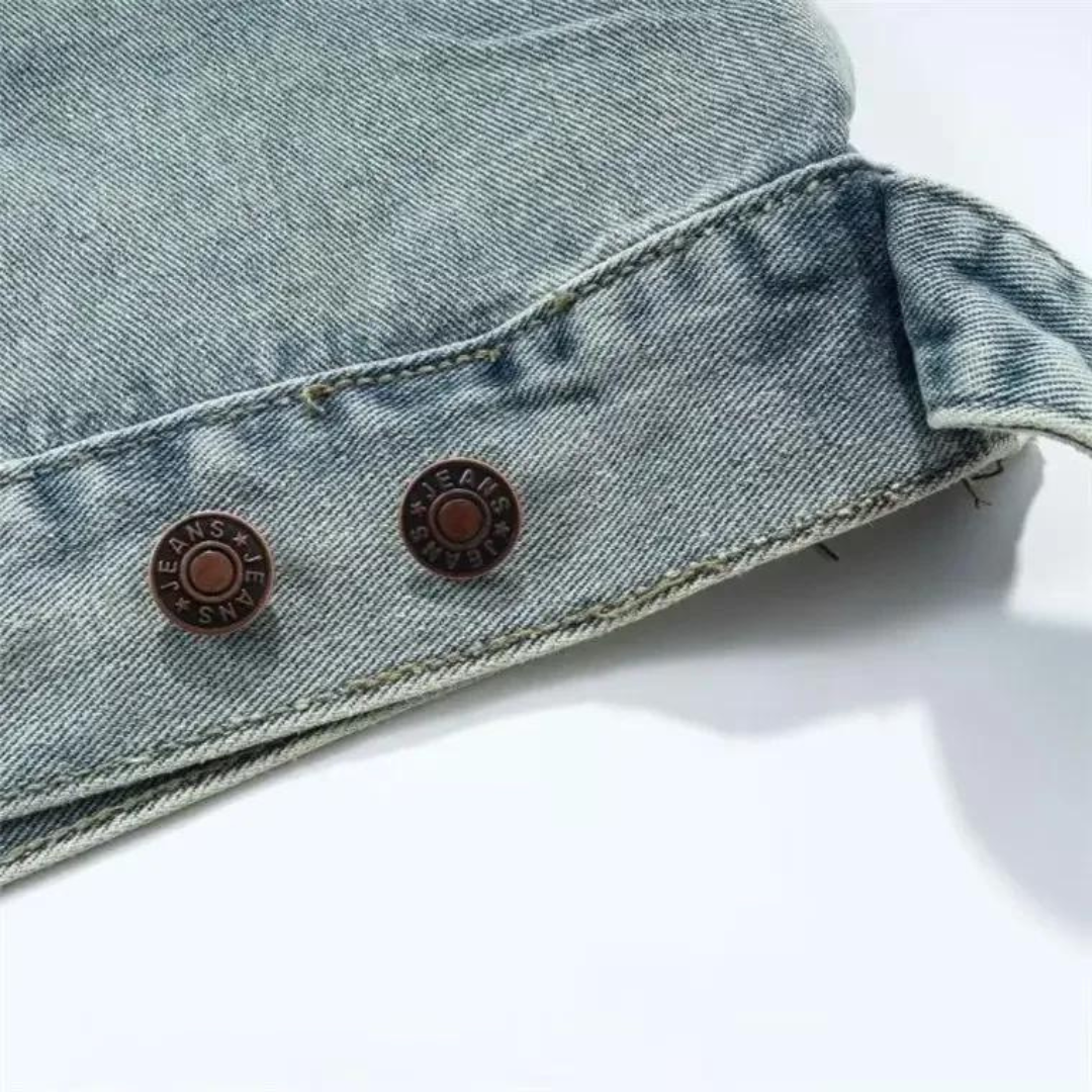 Viranluxe Washed Denim Hoodie