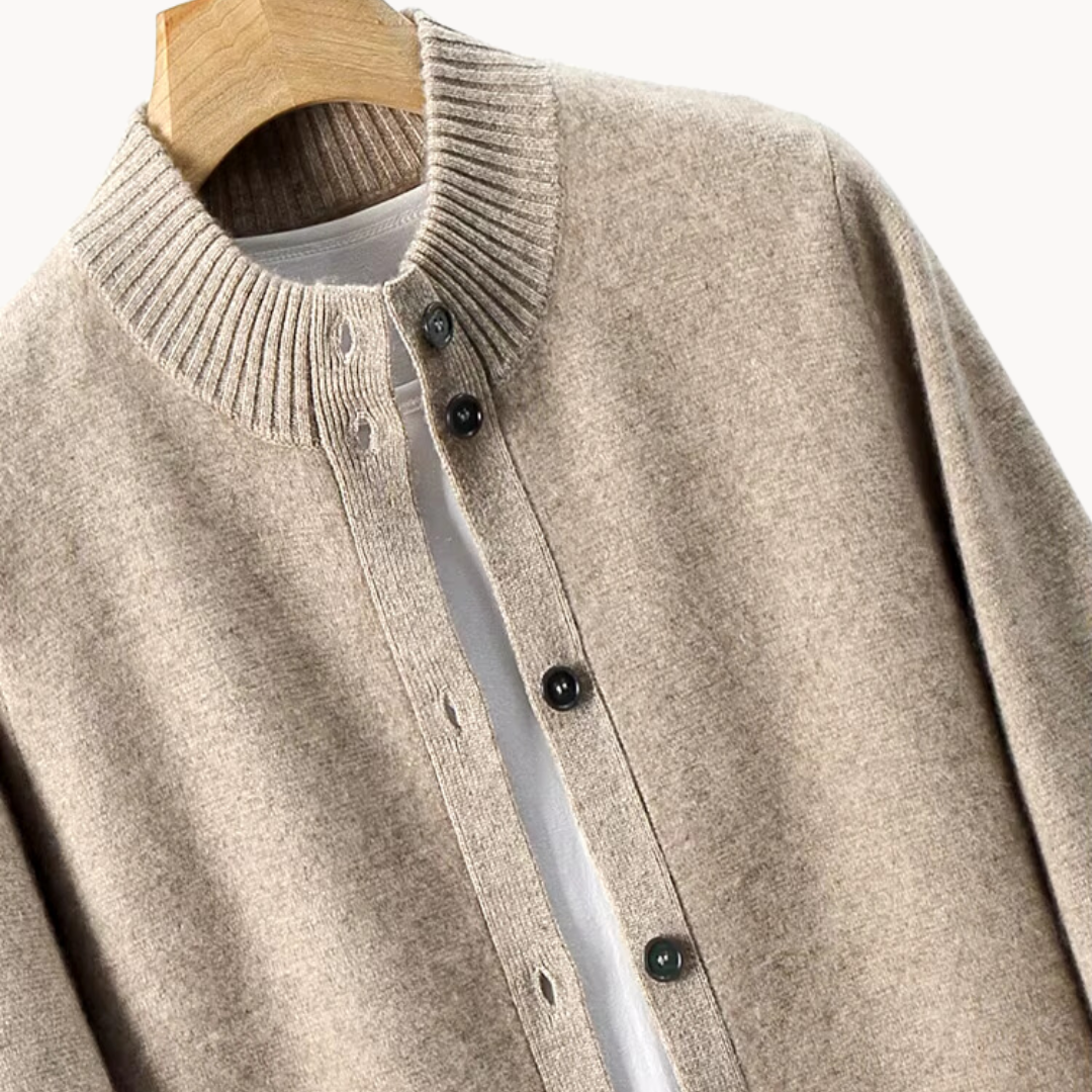 Viranluxe Modern Button-up Cardigan