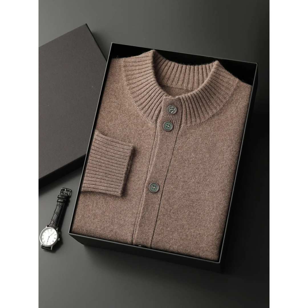Viranluxe Modern Button-up Cardigan