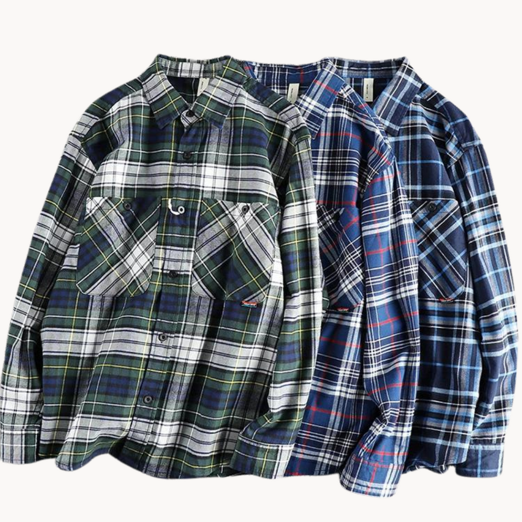 Viranluxe Modern Plaid Shirt