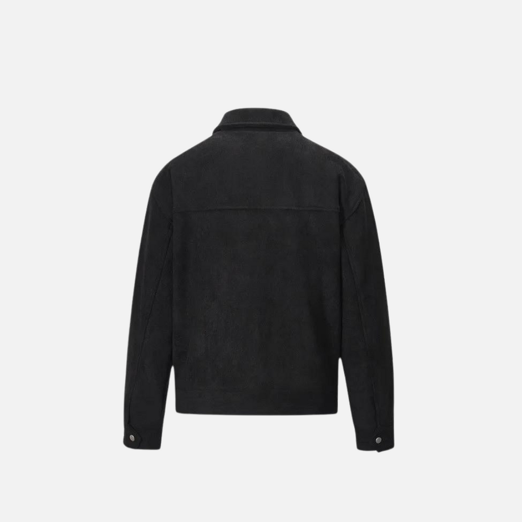 Viranluxe Suede Modern Cargo Jacket