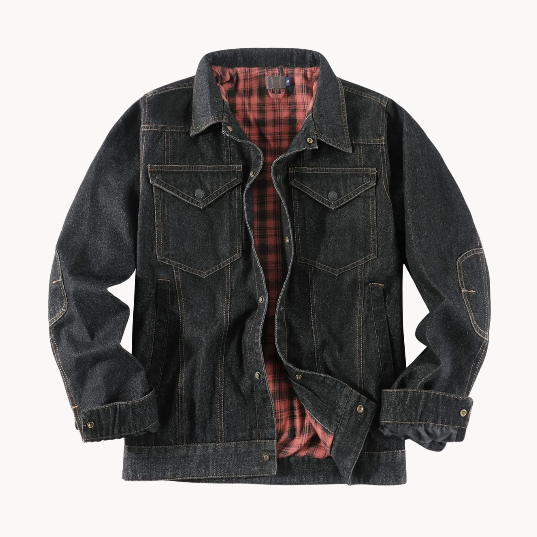 Viranluxe Classic Rugged Denim Jacket