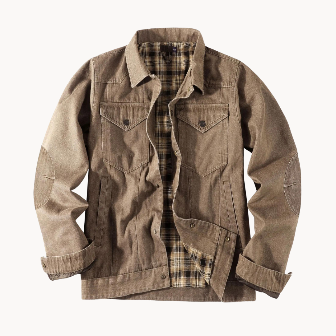 Viranluxe Classic Rugged Denim Jacket