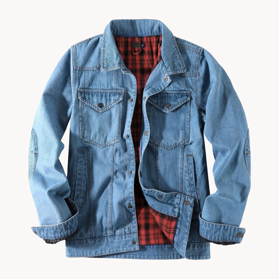 Viranluxe Classic Rugged Denim Jacket