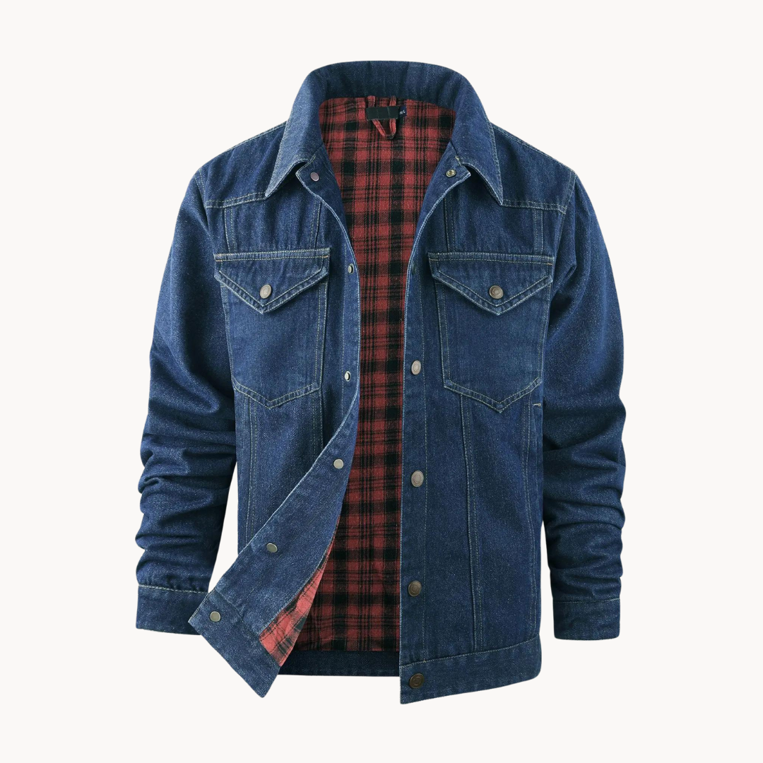 Viranluxe Classic Rugged Denim Jacket