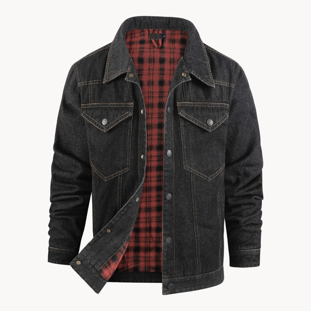 Viranluxe Classic Rugged Denim Jacket