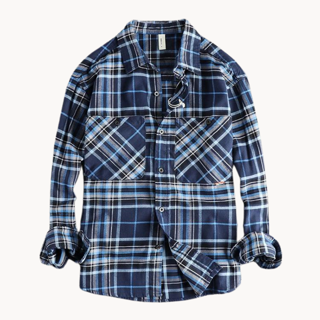 Viranluxe Modern Plaid Shirt