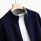 Viranluxe Sleek Zip-up Modern Sweater