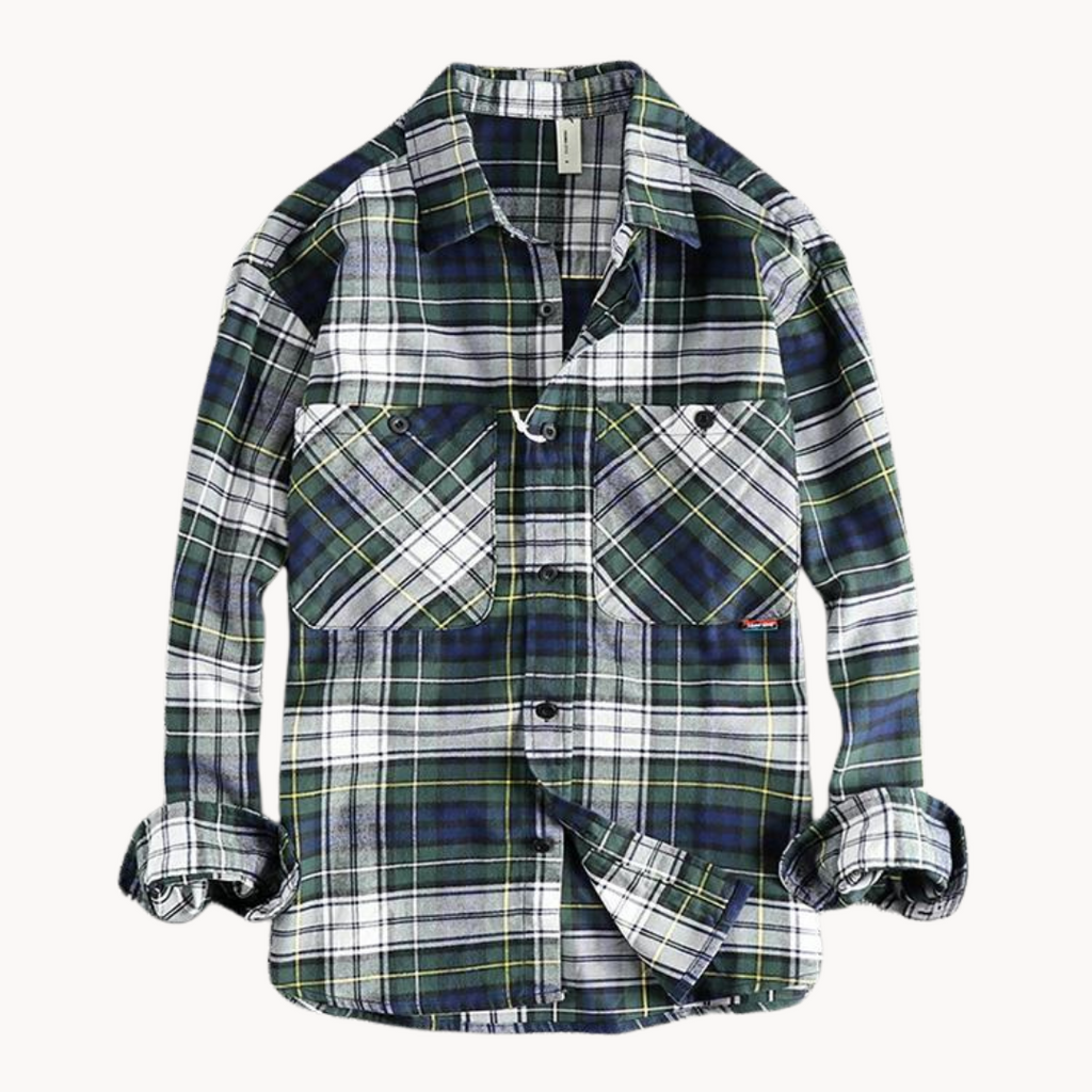 Viranluxe Modern Plaid Shirt