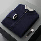 Viranluxe Sleek Zip-up Modern Sweater