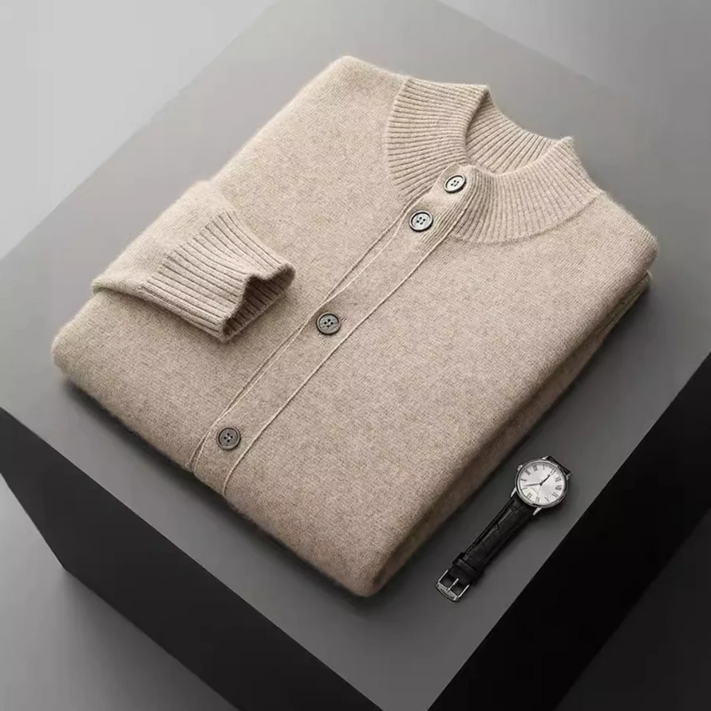 Viranluxe Modern Button-up Cardigan