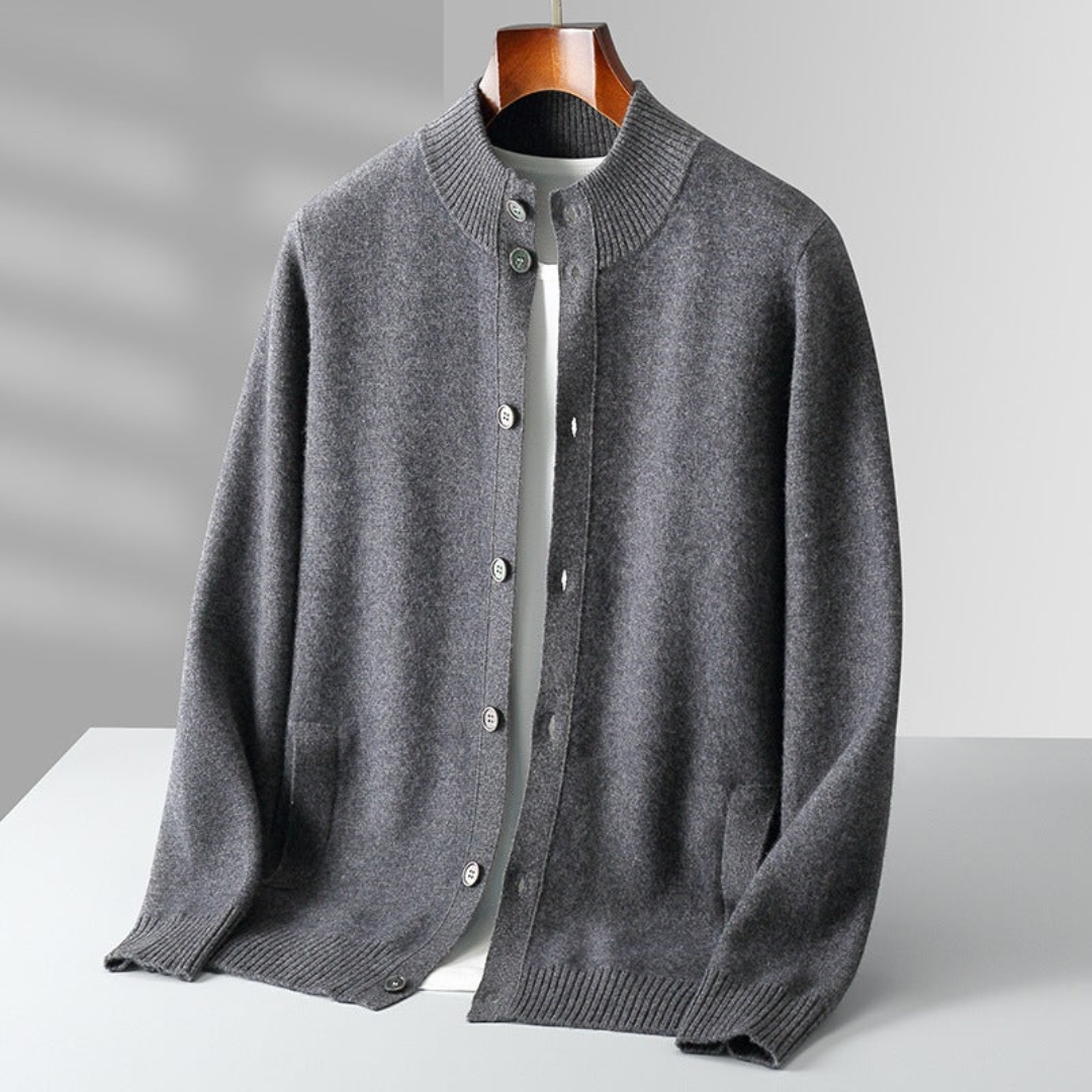 Viranluxe Modern Button-up Cardigan