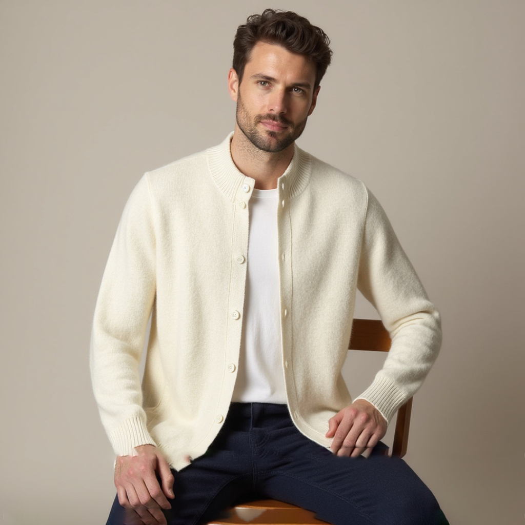 Viranluxe Modern Button-up Cardigan