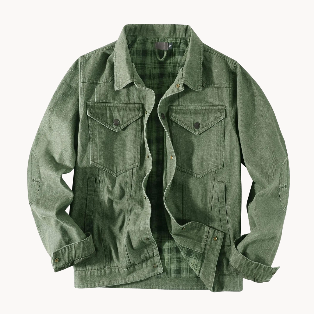 Viranluxe Classic Rugged Denim Jacket