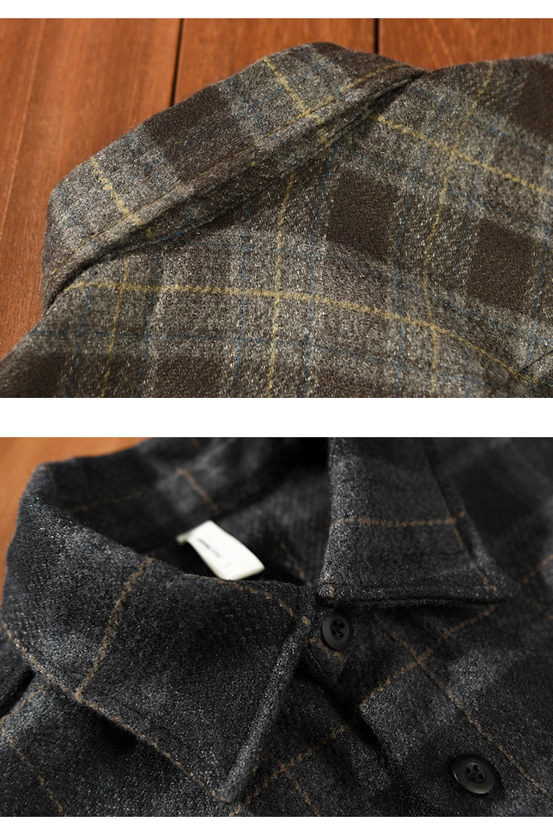Viranluxe Versatile Plaid Flannel Shirt