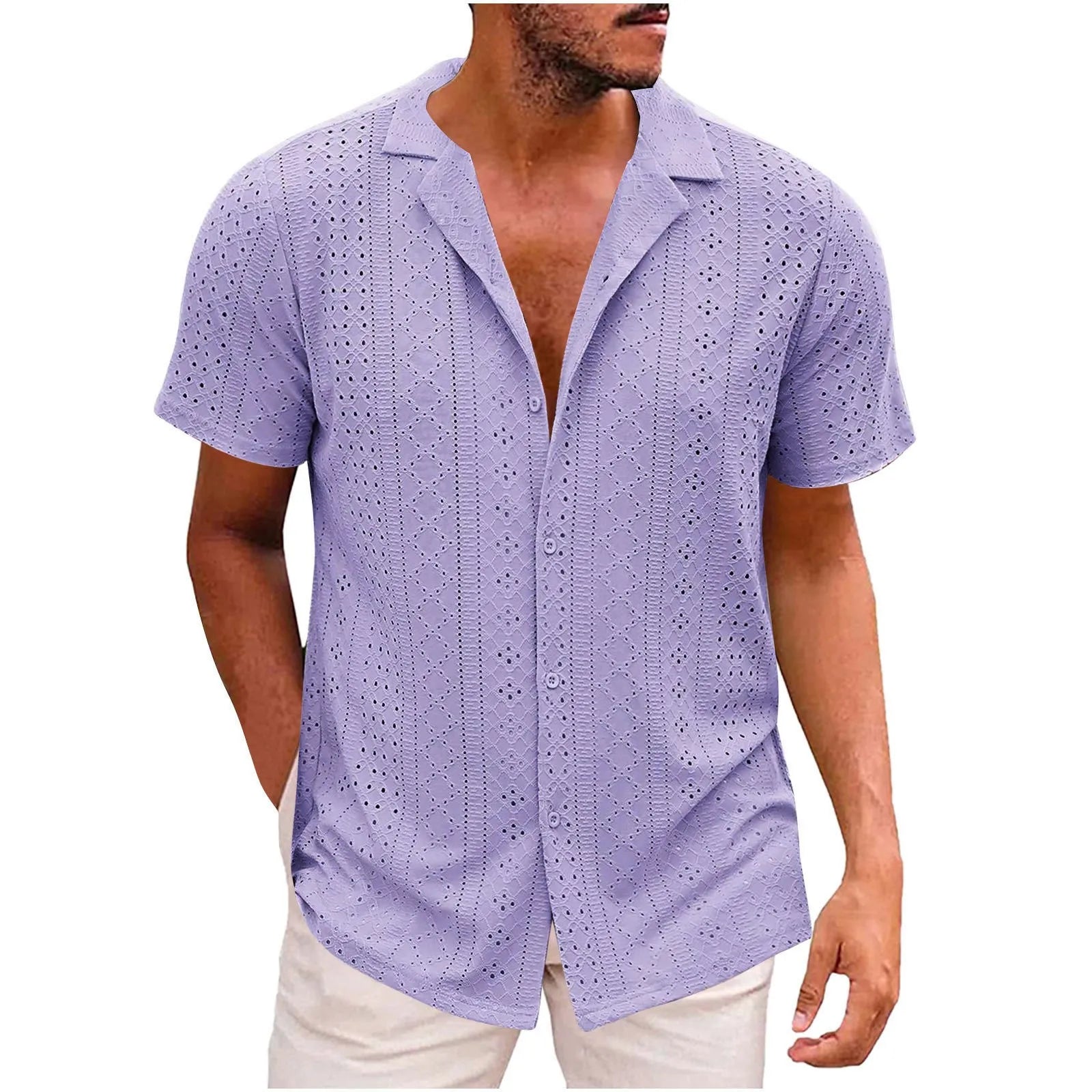 Viranluxe Lightweight Modern Knit Shirt