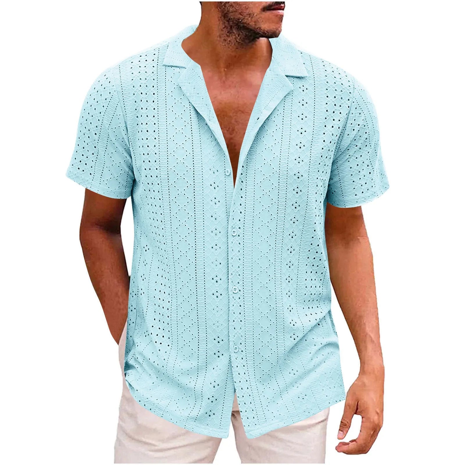 Viranluxe Lightweight Modern Knit Shirt