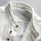 Viranluxe Modern Button-up Linen Cotton Shirt
