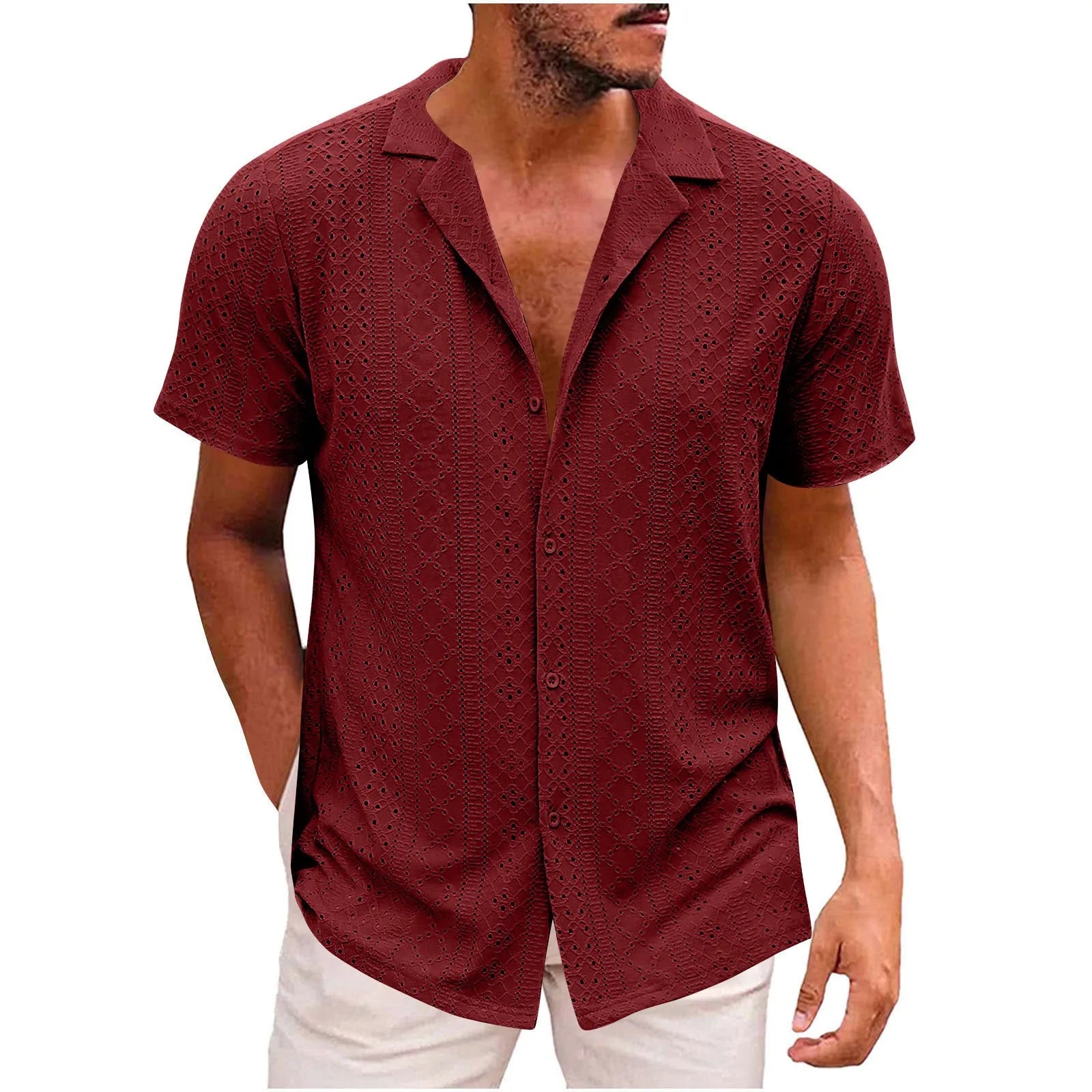 Viranluxe Lightweight Modern Knit Shirt