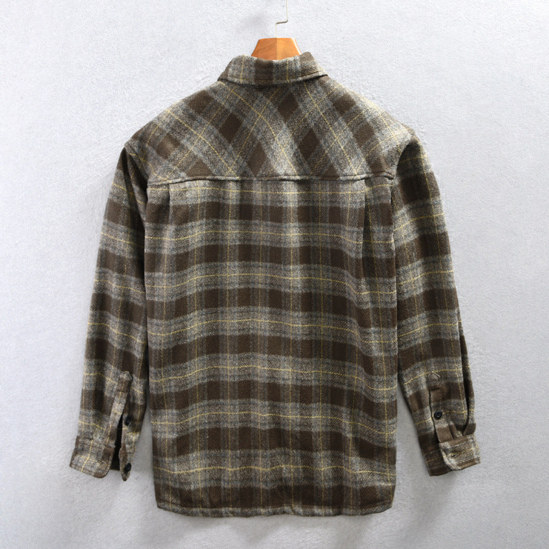Viranluxe Versatile Plaid Flannel Shirt